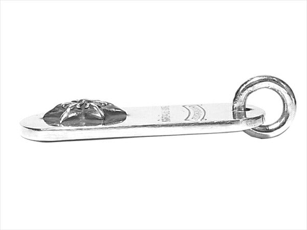 CHROME HEARTS クロムハーツ（原本無） RAISED STAR DOGTAG レイズド スター ドッグ タグ チャーム ネックレス シルバー【中古】