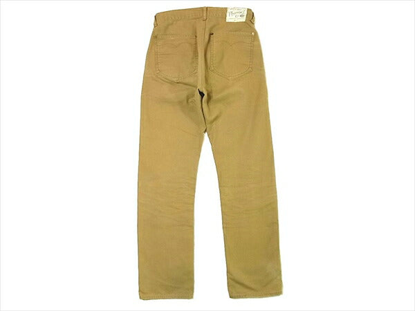 Pherrow's フェローズ 333 ダック ワークパンツ ワーク コットン 日本製 パンツ ブラウン系 ブラウン系 W28 L34【中古】