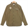 Pherrow's フェローズ 721WS-C カスタム シャツ ワーク ワークシャツ カーキ(オリーブグリーン)系 M【中古】