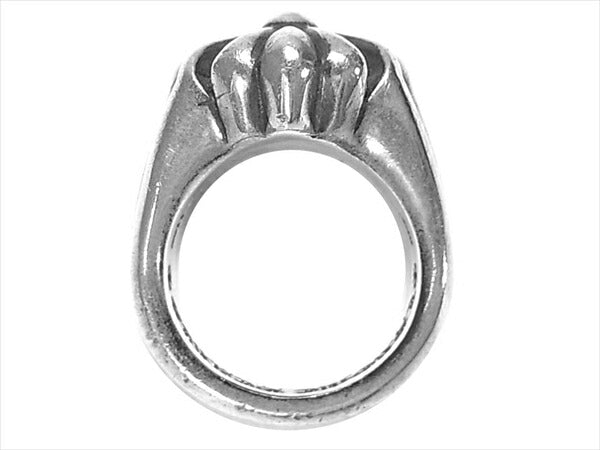 CHROME HEARTS クロムハーツ（原本無） カットアウト CHプラス ラージ 銀 リング シルバー 14号程度【中古】