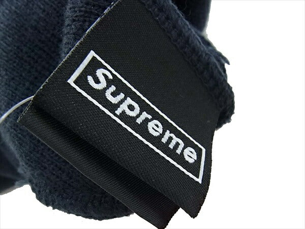 Supreme シュプリーム ×New Era ニューエラ 18FW Script Beanie 帽子 ネイビー系【新古品】【未使用】【中古】