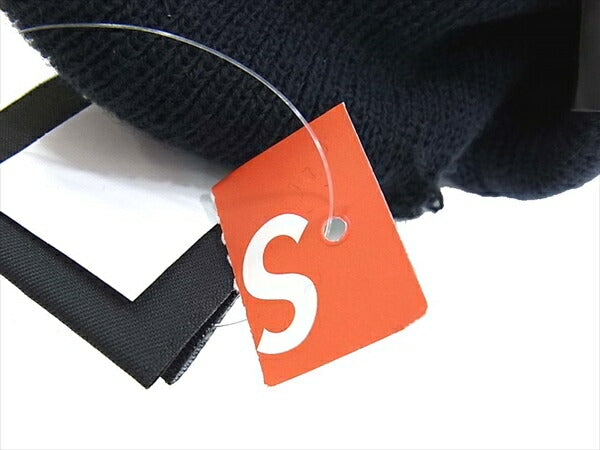 Supreme シュプリーム ×New Era ニューエラ 18FW Script Beanie 帽子 ネイビー系【新古品】【未使用】【中古】