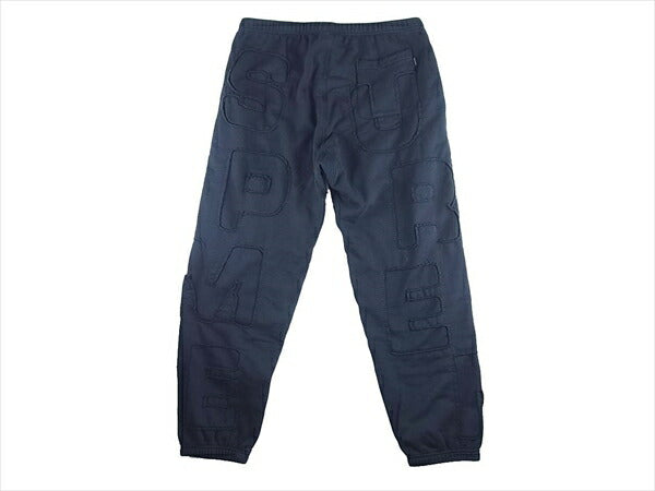 Supreme シュプリーム 20SS cutout letters sweat pant カット アウト レターズ スウェット ブラック系 L【新古品】【未使用】【中古】