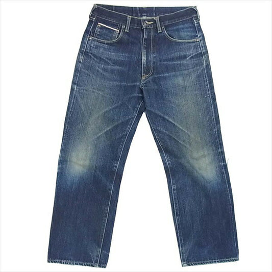 ANDFAMILYS アンドファミリー ストレート デニムパンツ 日本製 デニム パンツ インディゴブルー系 インディゴブルー系 32【中古】