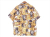 ぺニーズ タウンクラフト ヴィンテージ 総柄 半袖シャツ イエロー系 L【中古】