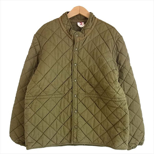 フランス軍 ヴィンテージ キルティング メンズ ジャケット カーキ(オリーブグリーン)系  カーキ(オリーブグリーン)系【中古】