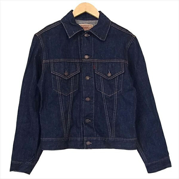 Levi's リーバイス HERITAGE TRUCKER JACKET スリムフィットモデル 70505-0301 デニム ジャケット インディゴブルー系 インディゴブルー系 M【中古】