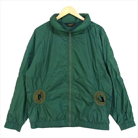 TENDERLOIN テンダーロイン 19AW T-NYLON バックロゴ ナイロン ジャケット ナイロンジャケット グリーン系 M【中古】