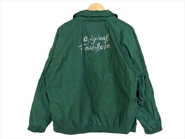 TENDERLOIN テンダーロイン 19AW T-NYLON バックロゴ ナイロン ジャケット ナイロンジャケット グリーン系 M【中古】
