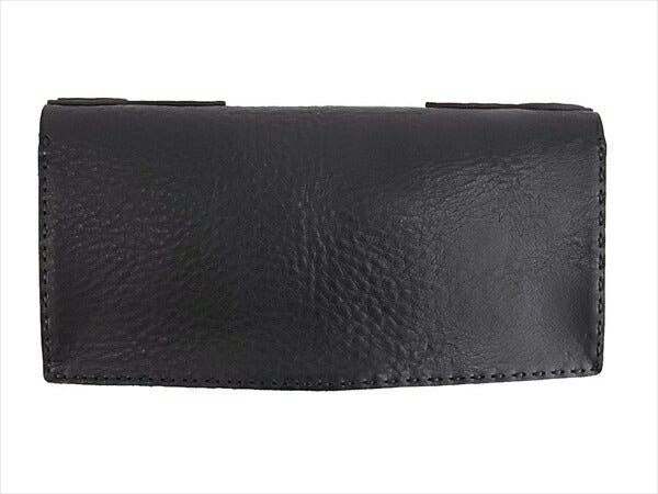 ojaga design オジャガデザイン レザー ロング ウォレット 長財布 レディース 財布 黒系 黒系【極上美品】【中古】