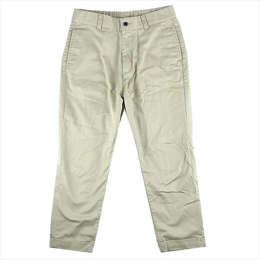JAPAN BLUE JEANS ジャパンブルージーンズ リバティー ペグトップ ストレッチ チノ トラウザー JB4300 パンツ ベージュ系 ベージュ系 W32【中古】