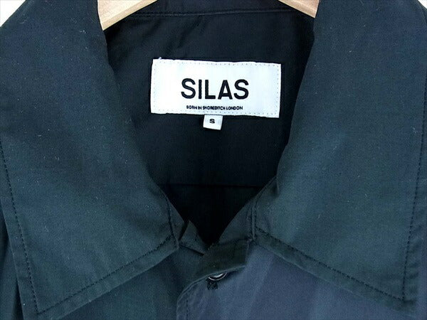 SILAS サイラス 長袖シャツ ブラック系 ブラック系 S【中古】