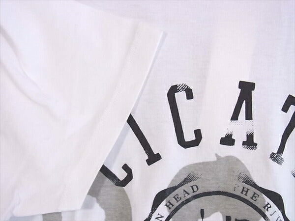 CICATA シカタ BOAT CLUB プリント 半袖 メンズ Tシャツ 白系 白系 2【新古品】【未使用】【中古】