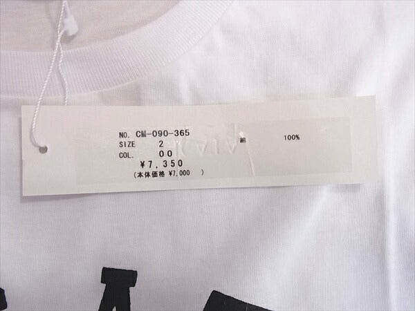 CICATA シカタ BOAT CLUB プリント 半袖 メンズ Tシャツ 白系 白系 2【新古品】【未使用】【中古】