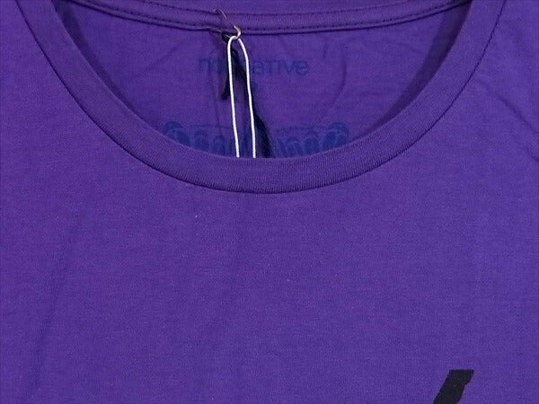nonnative ノンネイティブ NN-T2101 CAF? HAFA TEE プリント Tシャツ パープル系 パープル系 2【新古品】【未使用】【中古】