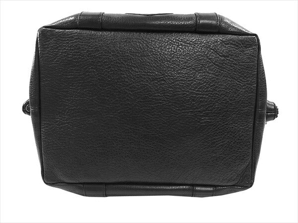 CHROME HEARTS クロムハーツ（原本有） 国内正規店原本付属 極美品 MONICA BS FLEUR BAG モニカ BSフレア レザー バッグ 黒系【美品】【中古】