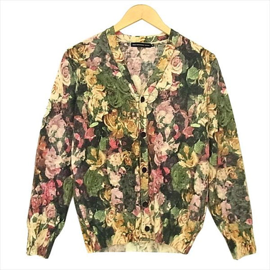 HYSTERIC GLAMOUR ヒステリックグラマー 0643ND01 XXX トリプルエックス 花柄 ニット レディース カーディガン マルチカラー系 マルチカラー系 M【中古】
