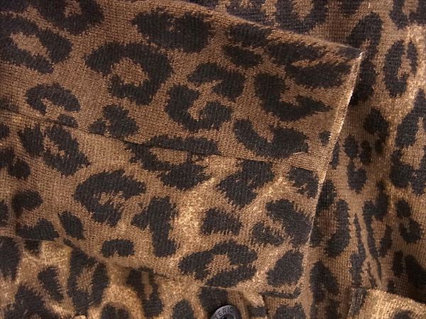 HYSTERIC GLAMOUR ヒステリックグラマー レオパード柄テーラード レディース ジャケット ブラウン系 ブラウン系 F【中古】