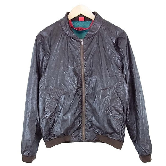 フリーダムデイ PUレザー ブルゾン ジャンパー ジャケット ダークブラウン系 ダークブラウン系 M【中古】