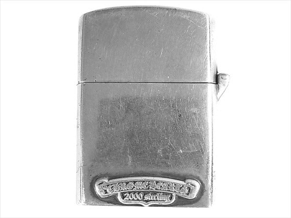 CHROME HEARTS クロムハーツ（原本無） フィリグリークロス ジッポ ライター 銀 その他アクセサリー シルバー【中古】
