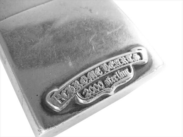 CHROME HEARTS クロムハーツ（原本無） フィリグリークロス ジッポ ライター 銀 その他アクセサリー シルバー【中古】