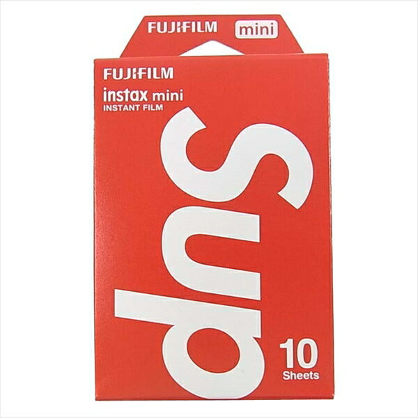 Supreme シュプリーム 納品書付属 国内正規品 20SS Fujifilm instax Mini Instant Film 富士フィルム インスタント レッド系【新古品】【未使用】【中古】
