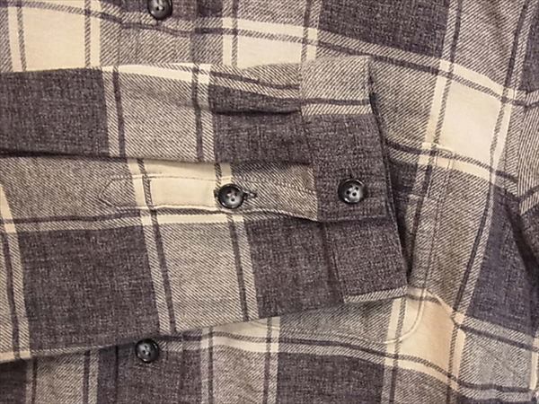 チェック レディース 長袖シャツ ベージュ系 ベージュ系 USUAL【新古品】【未使用】【中古】