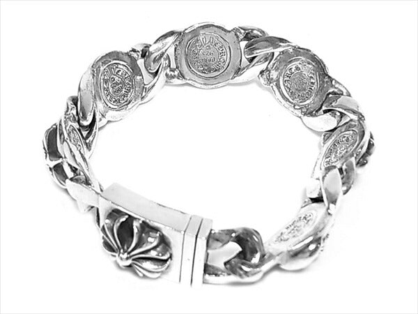 CHROME HEARTS クロムハーツ（原本無） MULTI LINK 6リンク マルチリンク ブレスレット シルバー【中古】