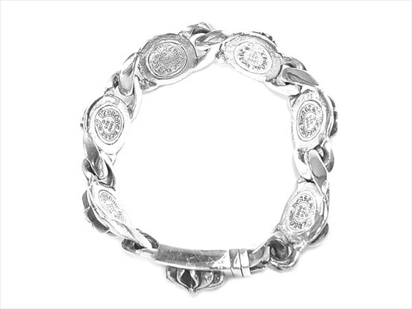 CHROME HEARTS クロムハーツ（原本無） MULTI LINK 6リンク マルチリンク ブレスレット シルバー【中古】