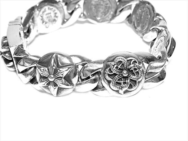 CHROME HEARTS クロムハーツ（原本無） MULTI LINK 6リンク マルチリンク ブレスレット シルバー【中古】