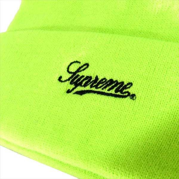 Supreme シュプリーム 18AW Obama 44TH PRESIDENT Beanie ビーニー ニット ニットキャップ  ライトグリーン系【美品】【中古】