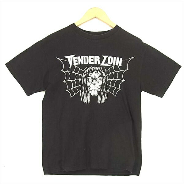 TENDERLOIN テンダーロイン MAKE THEM DIE SLOWLY W.Z.TEE ZOIN プリント 半袖 Tシャツ ブラック系 ブラック系 M【中古】