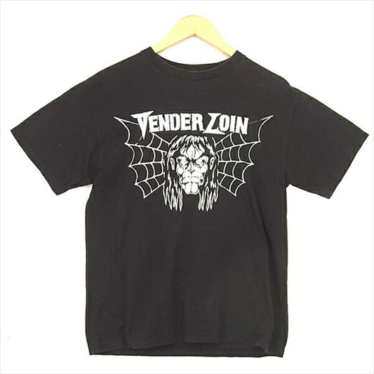 TENDERLOIN テンダーロイン MAKE THEM DIE SLOWLY W.Z.TEE ZOIN プリント 半袖 Tシャツ ブラック系 ブラック系 M【中古】