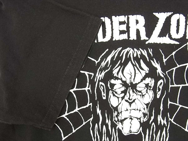TENDERLOIN テンダーロイン MAKE THEM DIE SLOWLY W.Z.TEE ZOIN プリント 半袖 Tシャツ ブラック系 ブラック系 M【中古】
