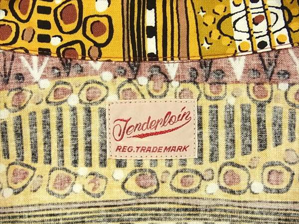 TENDERLOIN テンダーロイン ザ スタイリスト ジャパン The Stylist Japan 18AW ネイティブ ボタン ダウン 長袖 シャツ ボタンダウンシャツ マルチカラー系  マルチカラー系 S【美品】【中古】