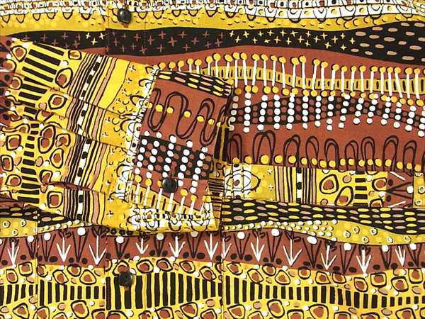 TENDERLOIN テンダーロイン ザ スタイリスト ジャパン The Stylist Japan 18AW ネイティブ ボタン ダウン 長袖 シャツ ボタンダウンシャツ マルチカラー系  マルチカラー系 S【美品】【中古】