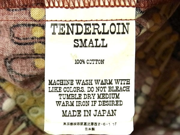 TENDERLOIN テンダーロイン ザ スタイリスト ジャパン The Stylist Japan 18AW ネイティブ ボタン ダウン 長袖 シャツ ボタンダウンシャツ マルチカラー系  マルチカラー系 S【美品】【中古】