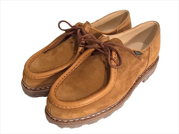 Paraboot パラブーツ 184737 michael marche ミカエル マルシェ スエード シューズ ブラウン系 43【極上美品】【中古】