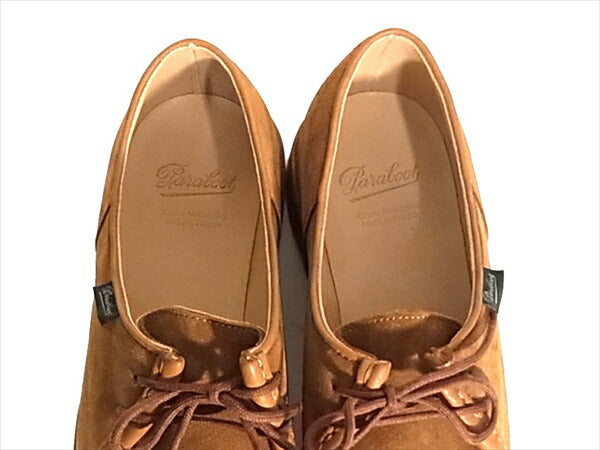 Paraboot パラブーツ 184737 michael marche ミカエル マルシェ スエード シューズ ブラウン系 43【極上美品】【中古】