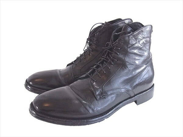 AB08A PELL SKIPPER NERO メンズ ショートブーツ イタリア製 靴 ブーツ ブラック系 ブラック系 42【中古】