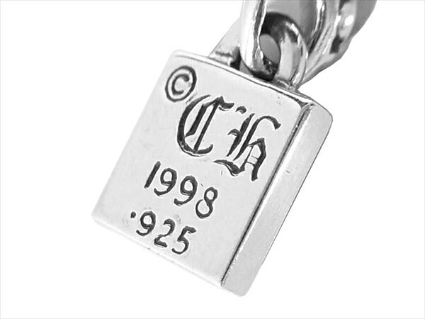 CHROME HEARTS クロムハーツ（原本無） 極美品 フレームド CH プラス チャーム ペンダントトップ シルバー【美品】【中古】