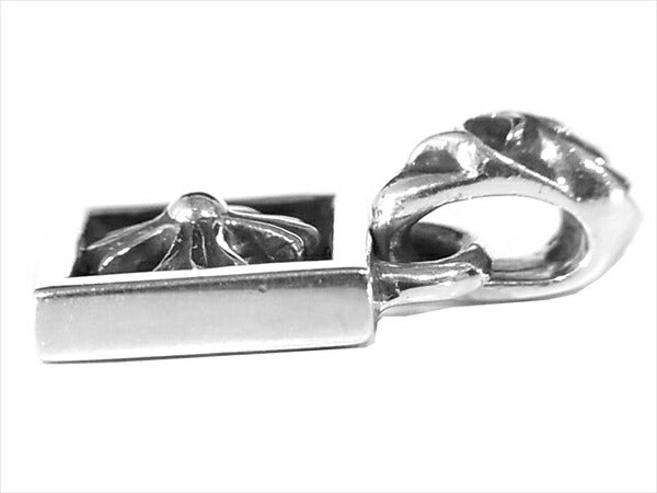CHROME HEARTS クロムハーツ（原本無） 極美品 フレームド CH プラス チャーム ペンダントトップ シルバー【美品】【中古】