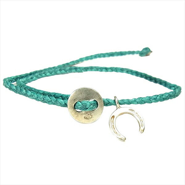 スコーシャ  未使用 Bracelet TURQUOISE 華奢 ロープ ブレスレット グリーン系【極上美品】【中古】