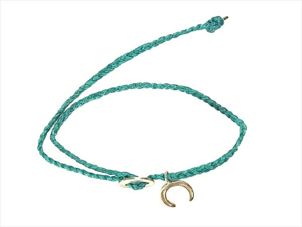 スコーシャ  未使用 Bracelet TURQUOISE 華奢 ロープ ブレスレット グリーン系【極上美品】【中古】