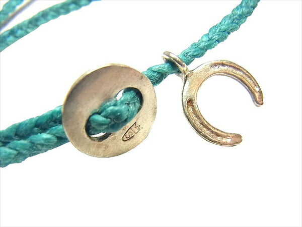 スコーシャ  未使用 Bracelet TURQUOISE 華奢 ロープ ブレスレット グリーン系【極上美品】【中古】