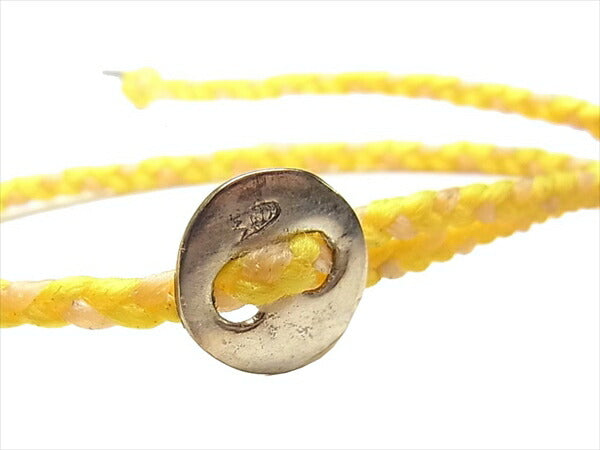 スコーシャ 未使用 Bracelet YELLOW/NATURAL 華奢 ロープ ブレスレット イエロー系【極上美品】【中古】