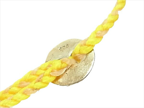 スコーシャ 未使用 Bracelet YELLOW/NATURAL 華奢 ロープ ブレスレット イエロー系【極上美品】【中古】