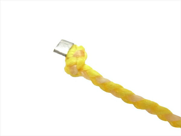 スコーシャ 未使用 Bracelet YELLOW/NATURAL 華奢 ロープ ブレスレット イエロー系【極上美品】【中古】