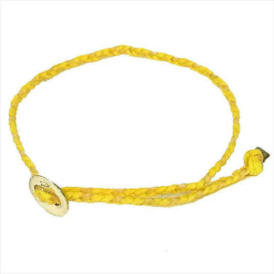 スコーシャ 未使用 Bracelet YELLOW/NATURAL ブレスレット イエロー系【極上美品】【中古】