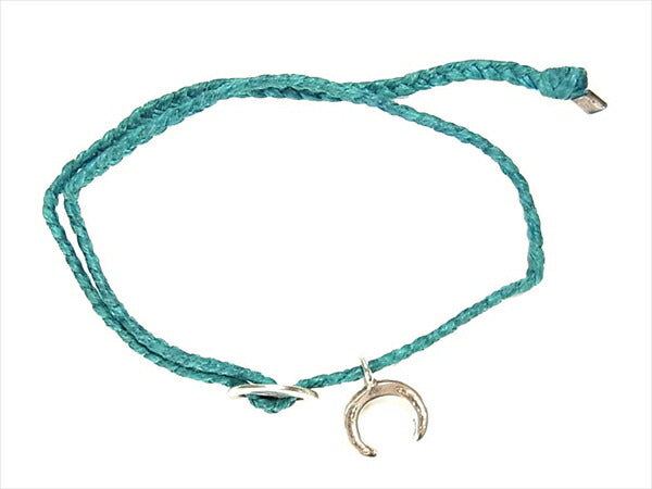 スコーシャ 未使用 Bracelet TURQUOISE 華奢 ロープ ブレスレット グリーン系【極上美品】【中古】